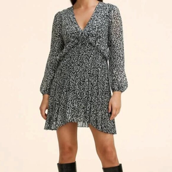 The Kooples Dresses & Skirts - The Kooples Paris Baroque Lace Silk-Blend Mini Dress - Size 1 (US 2)